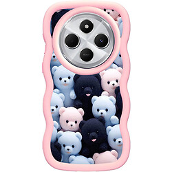 Чехол (накладка) Xiaomi Poco C75 / Redmi 14C / Redmi A4, Epik Cloudy Pictures, Bears, Рисунок