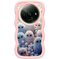 Чехол (накладка) Xiaomi Poco C61 / Redmi A3, Epik Cloudy Pictures, Owls, Рисунок