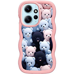 Чохол (накладка) Xiaomi Redmi Note 12, Epik Cloudy Pictures, Bears, Малюнок