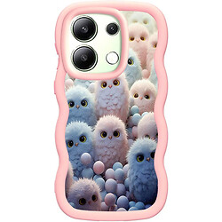 Чохол (накладка) Xiaomi Redmi Note 13, Epik Cloudy Pictures, Owls, Малюнок