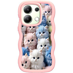 Чехол (накладка) Xiaomi Redmi Note 13 5G, Epik Cloudy Pictures, Kittens, Рисунок
