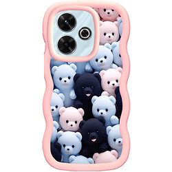 Чохол (накладка) Xiaomi Redmi Note 14 5G, Epik Cloudy Pictures, Bears, Малюнок