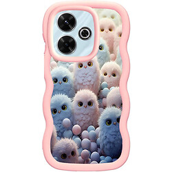 Чехол (накладка) Xiaomi Redmi Note 14 5G, Epik Cloudy Pictures, Owls, Рисунок
