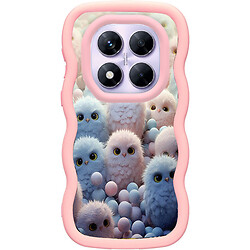 Чехол (накладка) Xiaomi Poco X7 / Redmi Note 14 Pro 5G, Epik Cloudy Pictures, Owls, Рисунок