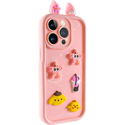 Чехол (накладка) Apple iPhone 12 Pro, Epik Toys Case, Light Pink, Розовый