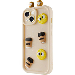 Чохол (накладка) Apple iPhone 13, Epik Toys Case, Sand, Бежевий
