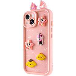 Чохол (накладка) Apple iPhone 14, Epik Toys Case, Light Pink, Рожевий