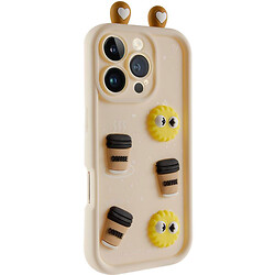 Чохол (накладка) Apple iPhone 16 Pro, Epik Toys Case, Sand, Бежевий