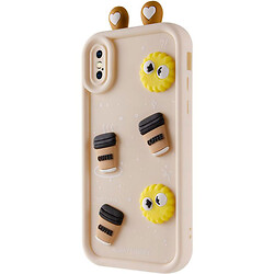 Чохол (накладка) Apple iPhone X / iPhone XS, Epik Toys Case, Sand, Бежевий