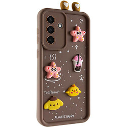 Чохол (накладка) Samsung Galaxy A36 5G / Galaxy A56 5G, Epik Toys Case, Коричневий