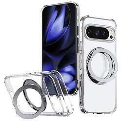 Чохол (накладка) Google Pixel 9 / Pixel 9 Pro, Epik Aura Fold, MagSafe, Прозорий