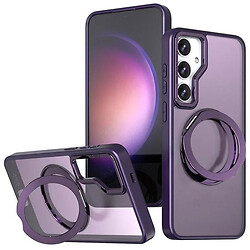Чохол (накладка) Samsung S721 Galaxy S24 FE, Epik Aura Fold, MagSafe, Фіолетовий