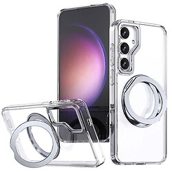 Чохол (накладка) Samsung S721 Galaxy S24 FE, Epik Aura Fold, MagSafe, Прозорий