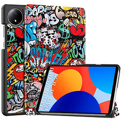 Чохол (книжка) Xiaomi Redmi Pad SE 8.7 4G, BeCover Smart Case, Graffiti, Малюнок