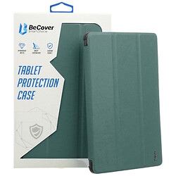 Чохол (книжка) Samsung X820 Galaxy Tab S10 Plus / X826 Galaxy Tab S10 Plus, BeCover Smart, Dark Green, Зелений