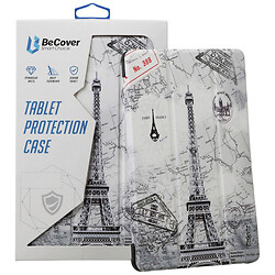 Чехол (книжка) Samsung X820 Galaxy Tab S10 Plus / X826 Galaxy Tab S10 Plus, BeCover Smart, Paris, Рисунок