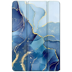 Чохол (книжка) Xiaomi Redmi Pad SE 8.7 4G, BeCover Smart, Blue Marble, Малюнок