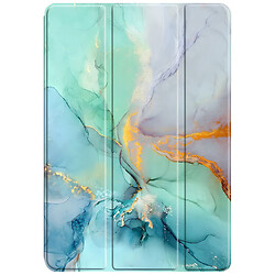 Чохол (книжка) Xiaomi Redmi Pad SE 8.7 4G, BeCover Smart, Green Marble, Малюнок