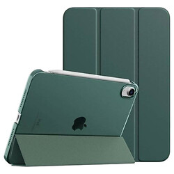 Чехол (книжка) Apple iPad Mini 7 2024, BeCover Tri Fold Hard, Dark Green, Зеленый