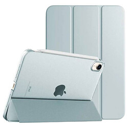 Чехол (книжка) Apple iPad Mini 7 2024, BeCover Tri Fold Hard, Light Blue, Голубой