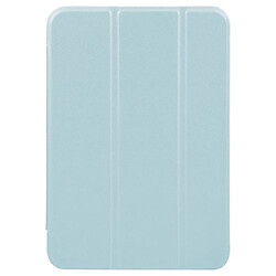 Чехол (книжка) Apple iPad Mini 7 2024, BeCover Tri Fold Soft, Light Blue, Голубой