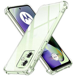 Чохол (накладка) Motorola Moto G35, BeCover Anti-Shock, Прозорий