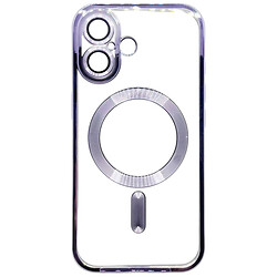 Чохол (накладка) Apple iPhone 16 Plus, BeCover Chrome Case, MagSafe, Фіолетовий