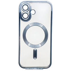 Чохол (накладка) Apple iPhone 16, BeCover Chrome Case, Sierra Blue, MagSafe, Синій