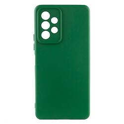 Чехол (накладка) Samsung A135 Galaxy A13, GETMAN Liquid Silk, Dark Green, Зеленый