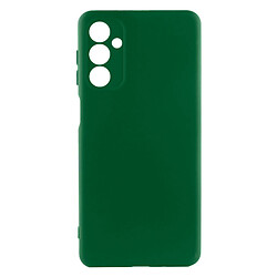 Чехол (накладка) Samsung A245 Galaxy A24, GETMAN Liquid Silk, Dark Green, Зеленый