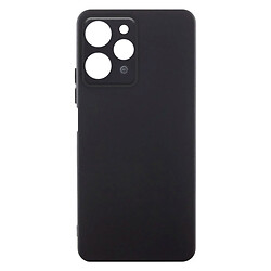 Чехол (накладка) Xiaomi Redmi 12 / Redmi 12 5G, GETMAN Liquid Silk, Черный