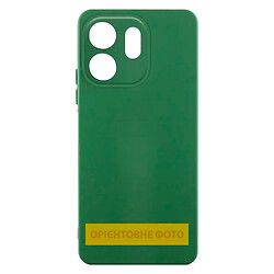Чехол (накладка) Xiaomi Poco C71 / Redmi A5, GETMAN Liquid Silk, Dark Green, Зеленый