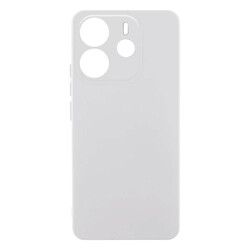 Чехол (накладка) Xiaomi Redmi Note 14, GETMAN Liquid Silk, Белый