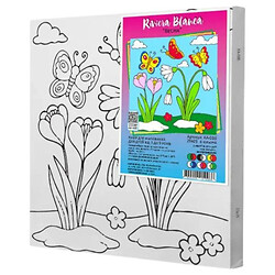 Набір для розпису за контурами "Весна", 25x25 см, Riviera Blanca