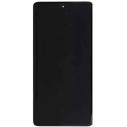 Дисплей (екран) Motorola XT2407 Moto Edge 50, Original (100%), З сенсорним склом, З рамкою, Зелений