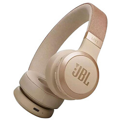 Bluetooth-гарнітура JBL Live 670NC Sandstone, Стерео, Бежевий