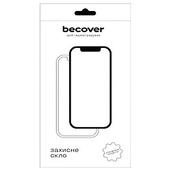 Защитное стекло Samsung Galaxy S25 Plus, BeCover, 10D, Черный