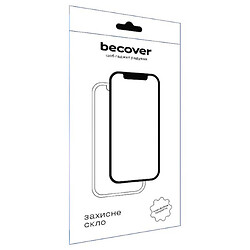 Защитное стекло Tecno Spark Go 1, BeCover, Черный