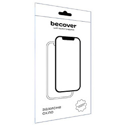 Захисне скло ZTE Nubia V60, BeCover, Чорний