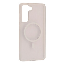 Чехол (накладка) Samsung G990 Galaxy S21 FE 5G, Silicone Classic Case, MagSafe, Прозрачный