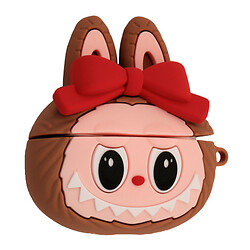 Чохол (накладка) Apple AirPods 4, Cartoon, Bow Brown