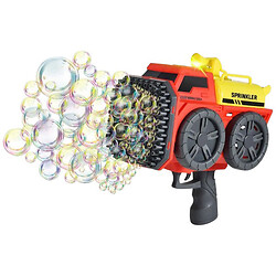 Пистолет с мыльными пузырями SHT KB1295 Truck на 139 отверстий + 2xbottle 60ml