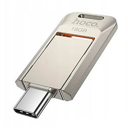 USB Flash Hoco UD17 Smart, 16 Гб., Серебряный