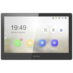 IP відеодомофон Hikvision DS-KH8520-WTE1, Чорний