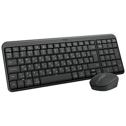 Клавіатура та миша Logitech MK250, Сірий
