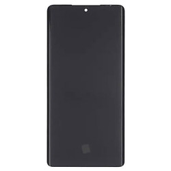 Дисплей (екран) Motorola XT2427 Moto G85 5G, High quality, З сенсорним склом, Без рамки, Чорний