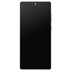 Дисплей (екран) Samsung N980 Galaxy Note 20 / N981 Galaxy Note 20, З сенсорним склом, З рамкою, IPS, Чорний
