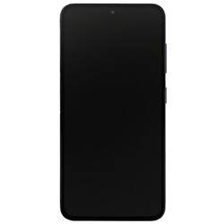 Дисплей (екран) Samsung S911 Galaxy S23, High quality, З сенсорним склом, З рамкою, Чорний