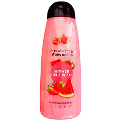 Гель-крем для душу Liora "Strawberry watermelon", 430 г