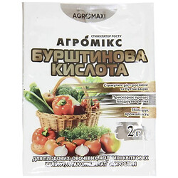 Удобрение для роста растений Агромикс "Янтарная кислота", 2 г